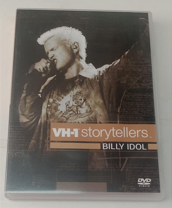 Dvd Billy Idol - Vh1 Storytellers Editora [usado]