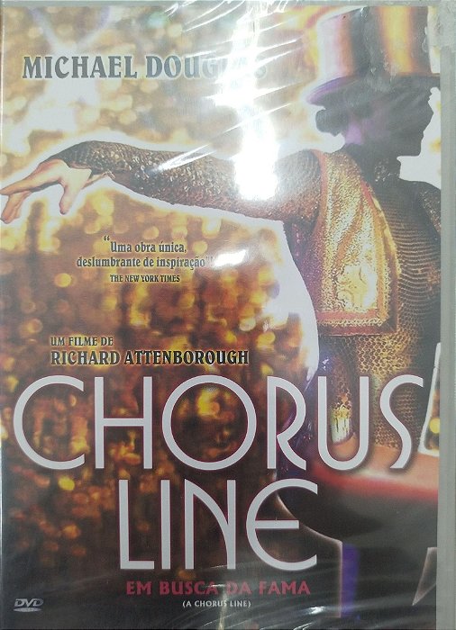 Dvd Chorus Line - em Busca da Fama Editora Spectra Nova [novo]