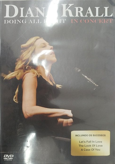 Dvd Diana Krall - Doing All Right In Concert Editora [usado]