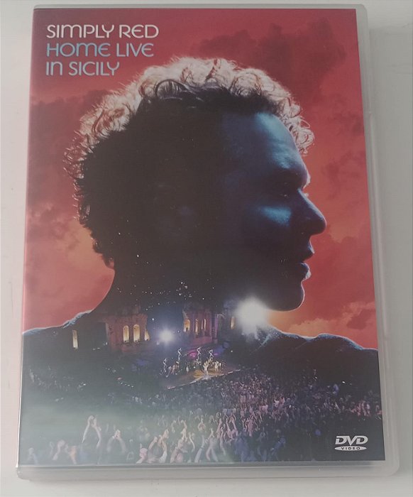 Dvd Simply Red - Home Live In Sicily Editora [usado]