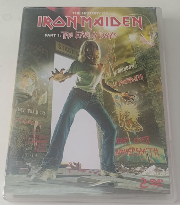 Dvd Iron Maiden - The History Part 1: The Early Days [2 Dvds] Editora [usado]