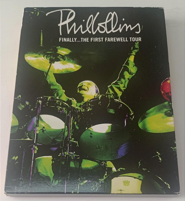 Dvd Phil Collins - Finally... The First Farewell Tour [2 Dvds] Editora Hamish Hamilton [usado]