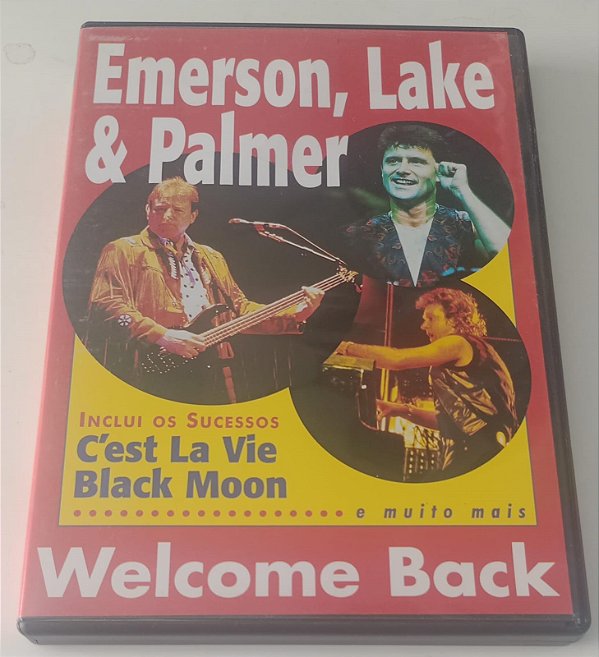 Dvd Emerson, Lake & Palmer - Welcome Back Editora Vários [usado]