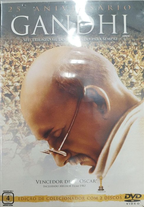 Dvd Gandhi - 25º Aniversário (blu-ray / Duplo) Editora Billy Williams [usado]