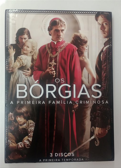 Dvd os Bórgias - a Primeira Temporada [3 Discos] Editora Neil Jordan [usado]