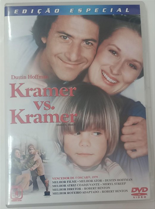 Dvd Kramer Vs. Kramer Editora Robert Benton [usado]