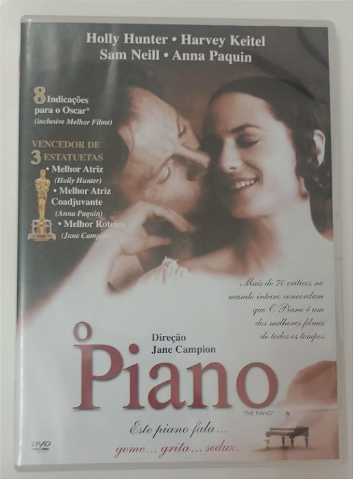 Dvd o Piano Editora Jane Campion [usado]