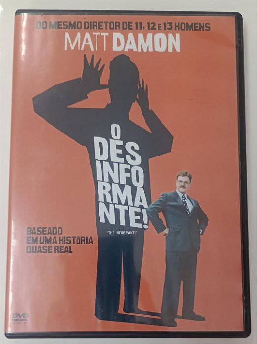 Dvd o Desinformante ! Editora Steven Soderbergh [usado]