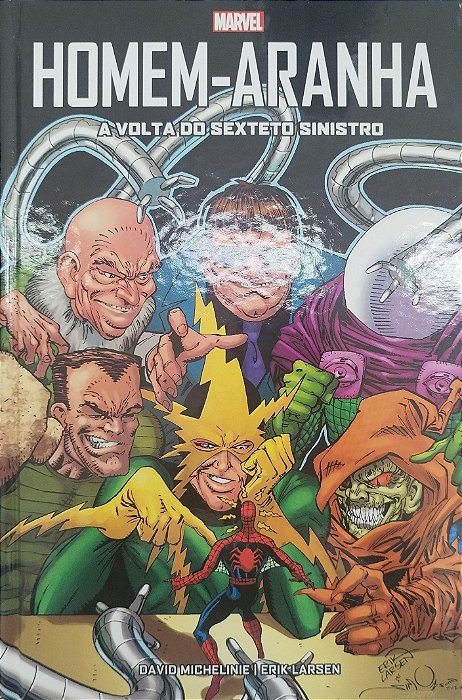 Gibi Homem-aranha: a Volta do Sexteto Sinistro Autor (2021) [seminovo]