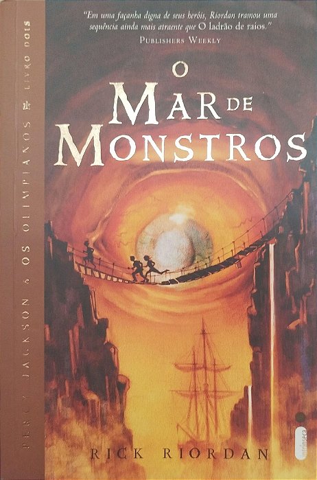 Livro o Mar de Monstros - Percy Jackson e os Olimpianos Livro 2 Autor Riordan, Rick (2009) [usado]