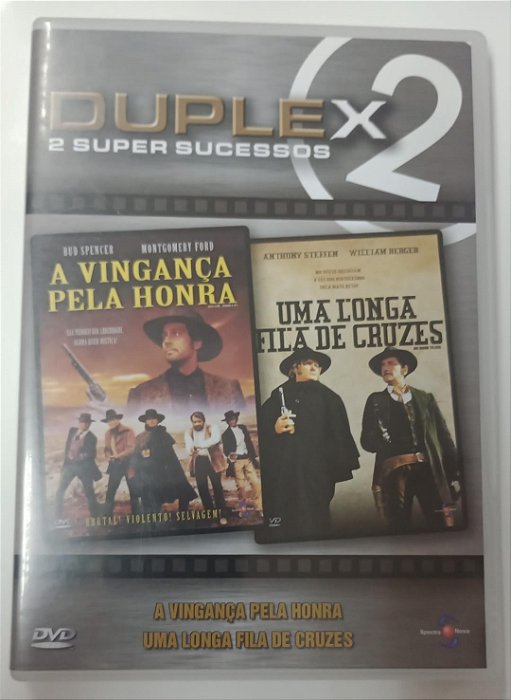 Dvd Duplex: a Vingança pela Honra / Uma Longa Fila de Cruzes Editora [usado]