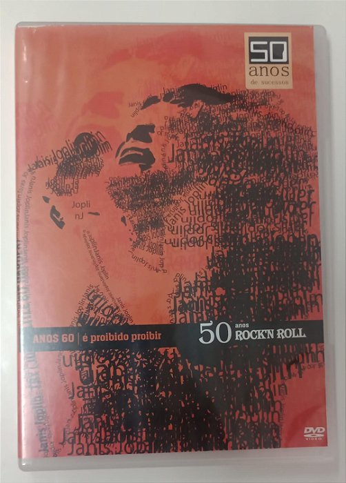 Dvd Anos 60 / é Proibido Proibir - 50 Anos Rock''n Roll Editora [usado]
