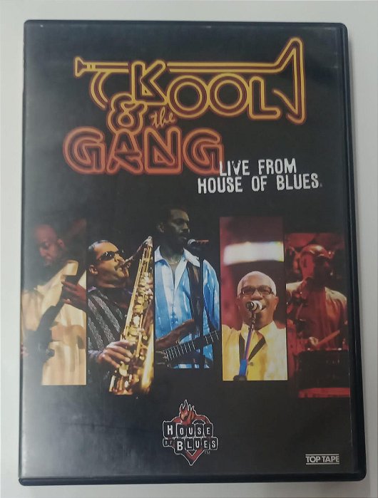 Dvd Kool & The Gang - Live From House Blues Editora [usado]