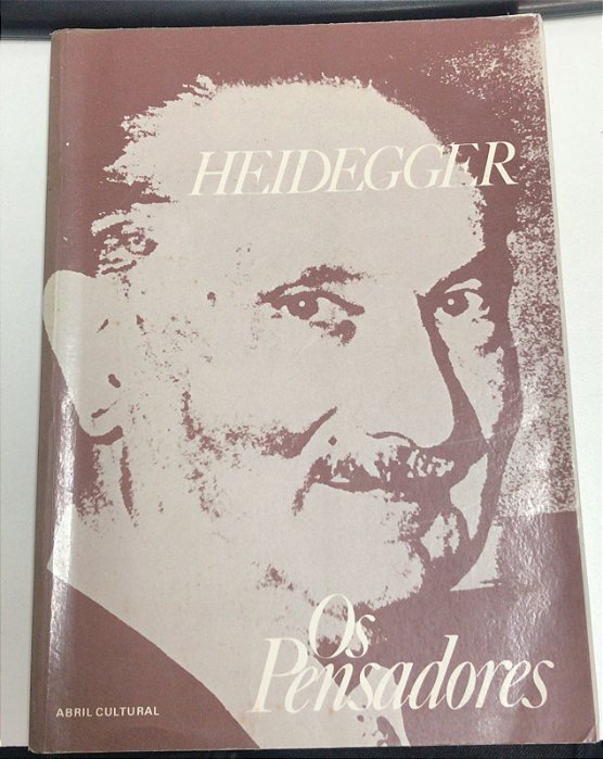 Livro Heidegger - os Pensadores Autor Heidegger, Martin (1979) [usado]