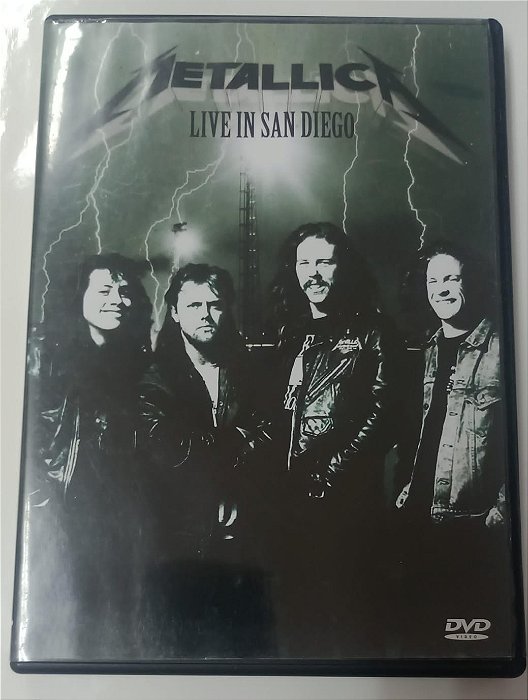 Dvd Metallica - Live In San Diego 1992 Editora [usado]