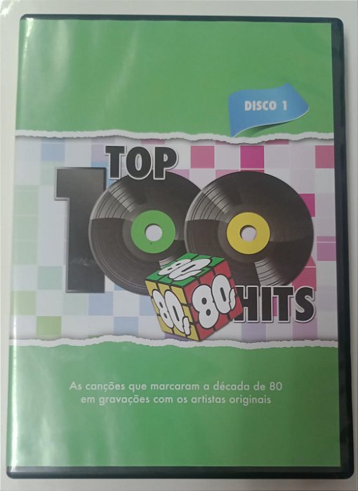 Dvd Top 100 Hits 80s - Disco 1 Editora [usado]