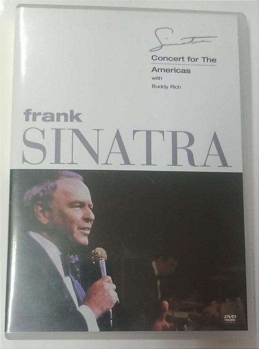 Dvd Frank Sinatra - Concert For The Americas With Buddy Rich Editora Jack Donohue [usado]