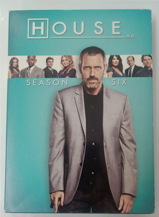 Dvd House - Season Six (box da Sexta Temporada, Importado) Editora [usado]