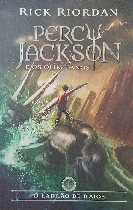 Livro o Ladrão de Raios - Percy Jackson e os Olimpianos Livro 1 Autor Riordan, Rick (2014) [seminovo]