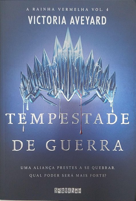 Livro Tempestade de Guerra - a Rainha Vermelha 4 Autor Aveyard, Victoria (2021) [seminovo]