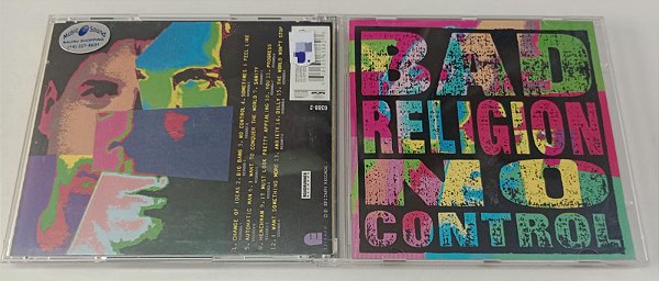 Cd no Control - Bad Religion [raridade] Interprete Bad Religion (1989) [usado]