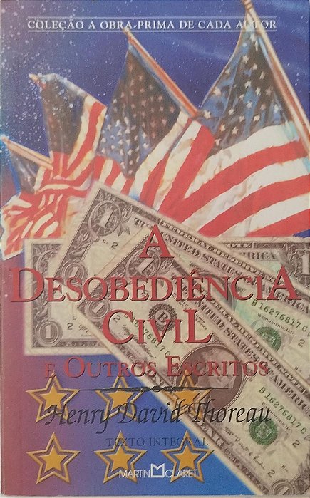 Livro a Desobediência Civil Autor Thoreau, Henry David (2002) [usado]