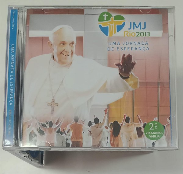 Cd Uma Jornada de Esperança - Jmj Rio 2013 [2 Discos] Interprete Vários Artistas (2013) [usado]