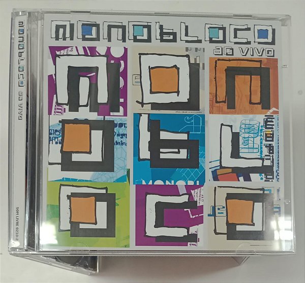 Cd Monobloco ao Vivo Interprete Monobloco (2005) [usado]