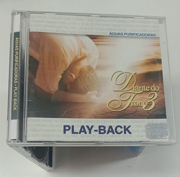 Cd Águas Purificadoras (play-back) - Diante Od Trono 3 Interprete Vários [usado]