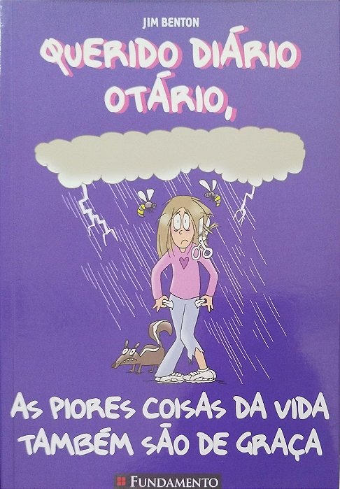 Livro as Piores Coisas da Vida Também São de Graça - Querido Diário Otátrio 10 Autor Benton, Jim (2012) [seminovo]