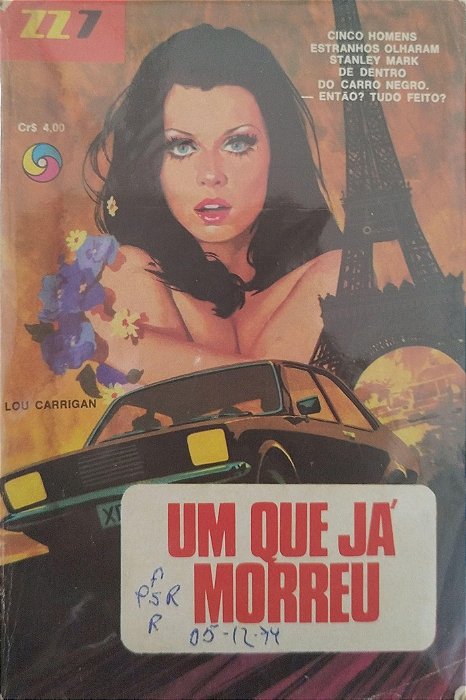 Livro um que Já Morreu - Zz7 228 Autor Carrigan, Lou [usado]