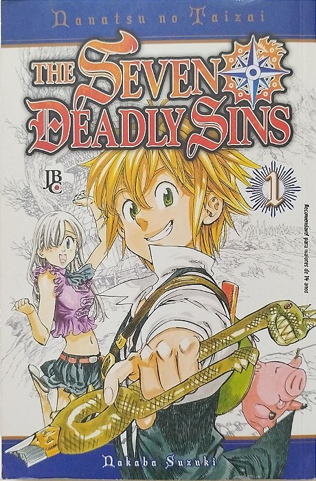 Gibi The Seven Deadly Sins #1 Autor (2015) [usado]