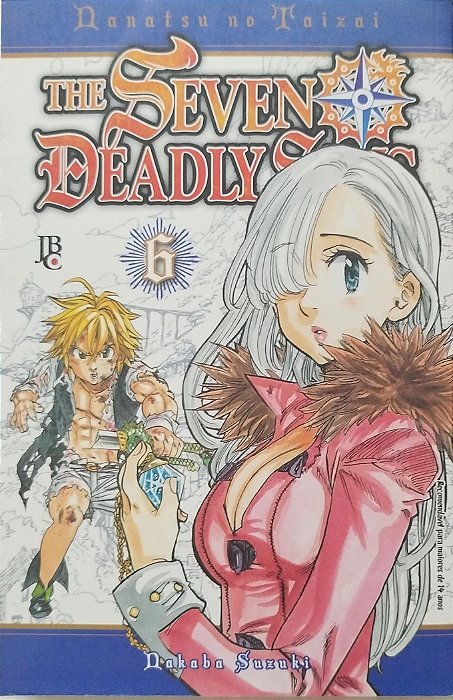 Gibi The Seven Deadly Sins #6 Autor (2015) [usado]
