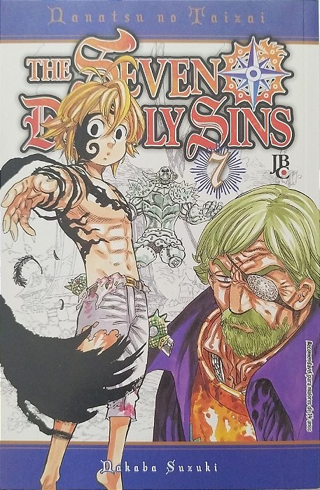 Gibi The Seven Deadly Sins #7 Autor Nakaba Suzuki (2015) [usado]