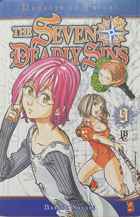Gibi The Seven Deadly Sins #9 Autor Nakaba Suzuki (2015) [usado]