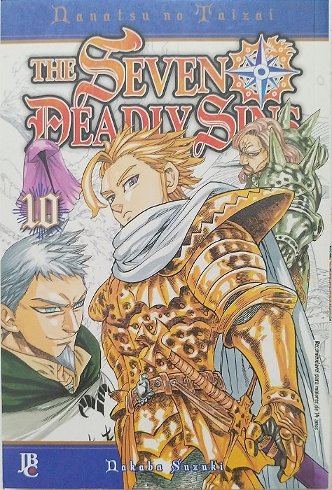 Gibi The Seven Deadly Sins #10 Autor (2016) [usado]