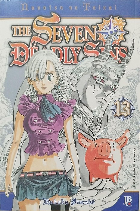 Gibi The Seven Deadly Sins #13 Autor (2016) [usado]