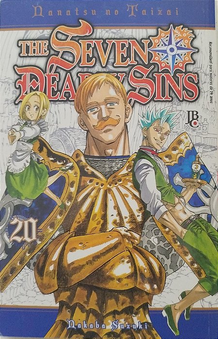 Gibi The Seven Deadly Sins #20 Autor (2016) [usado]