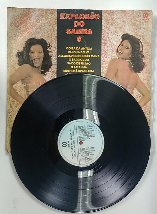 Disco de Vinil Explosão do Samba 6 Interprete Conjunto Explosão do Samba [usado]