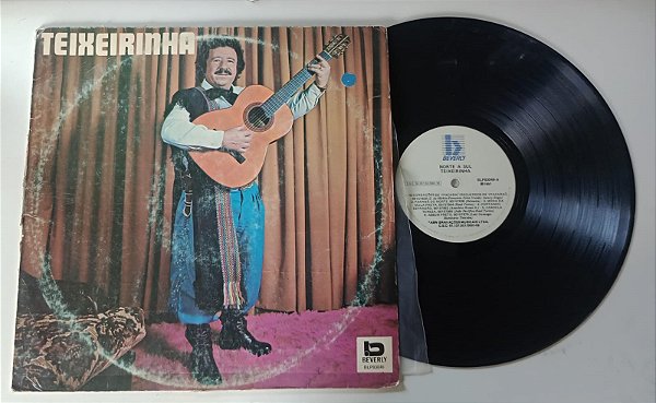 Disco de Vinil Teixeirinha - Norte a Sul (lp 1991) Interprete Teixeirinha (1991) [usado]
