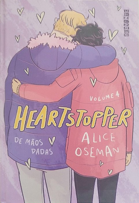Livro de Mãos Dadas - Heartsopper 4 Autor Oseman, Alice (2022) [seminovo]