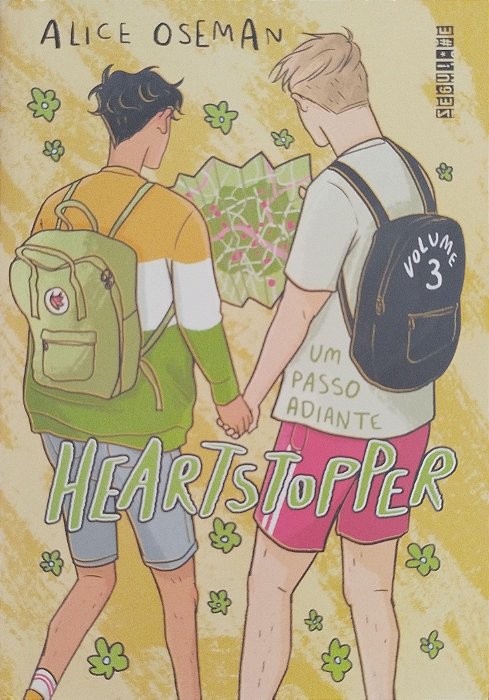 Livro um Passo Adiante - Heartstoper 3 Autor Oseman, Alice (2022) [seminovo]