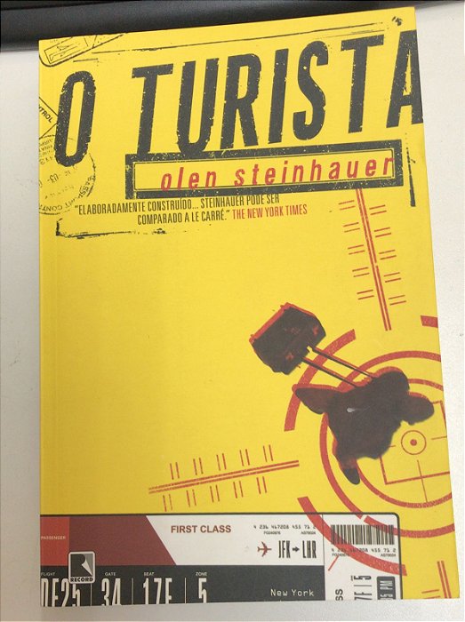 Livro o Turista Autor Steinhauer, Olen (2014) [usado]
