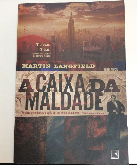 Livro a Caixa da Maldade Autor Langfield, Martin (2012) [usado]