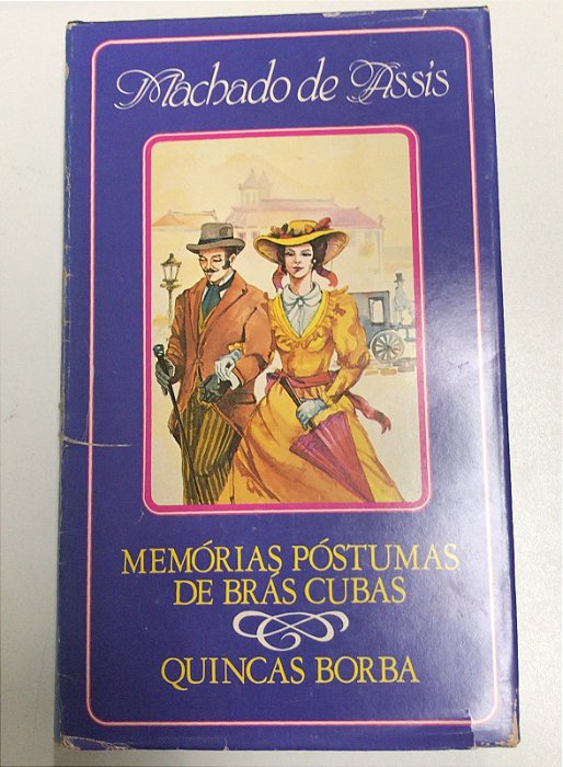 Livro Memórias Póstumas de Brás Cubas - Quincas Borba Autor Assis, Machado de [usado]