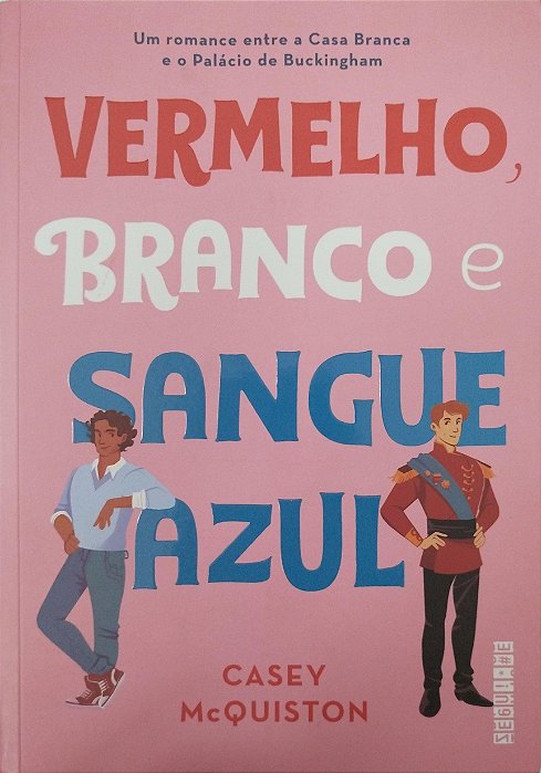 Livro Vermelho, Branco e Sangue Azul Autor Mcquiston, Casey (2020) [seminovo]