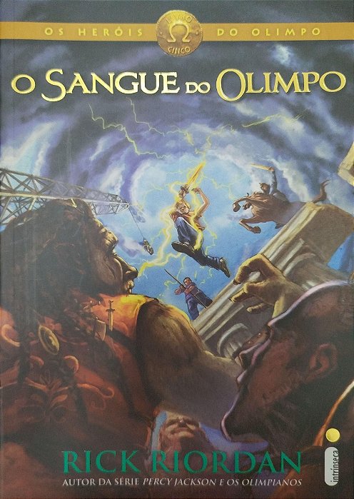 Livro o Sangue do Olimpo - os Heróis do Olimpo Livro 5 Autor Riordan, Rick (2019) [seminovo]