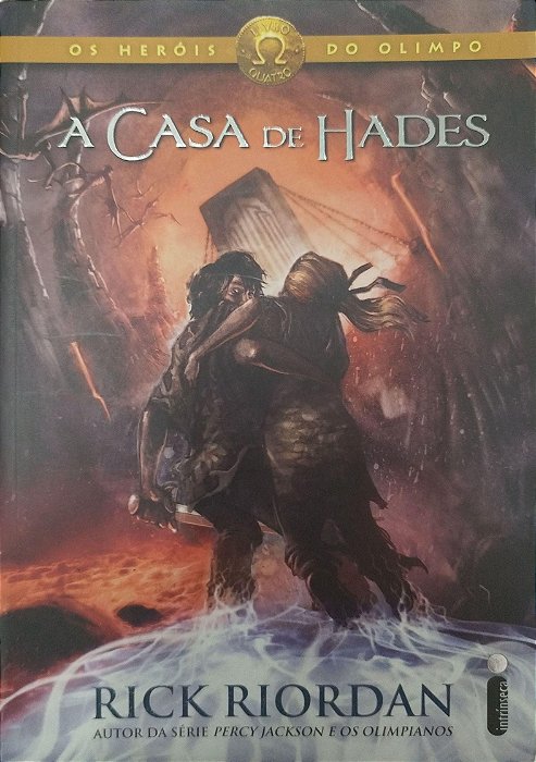 Livro a Casa de Hades - os Heróis do Olimpo Livro 4 Autor Riordan, Rick (2013) [seminovo]