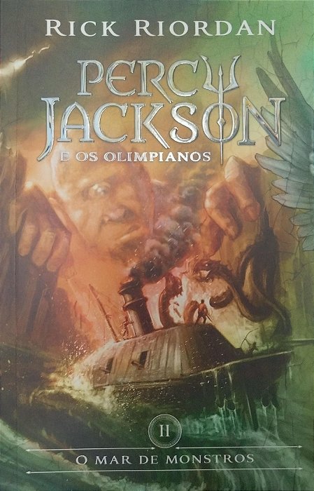 Livro o Mar de Monstros - Percy Jackson e os Olimpianos Livro 2 Autor Riordan, Rick (2020) [seminovo]