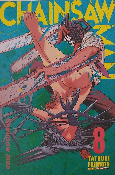 Gibi Chainsaw Man #8 Autor (2022) [seminovo]